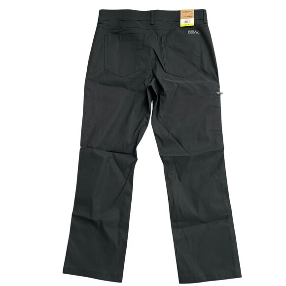 NEW Eddie Bauer Men's 32x29 Rainier Tech Pants Black Outdoor Cargo - Picture 4 of 9